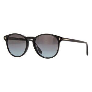 New TOM FORD Lewis Black Round FT1097/S 01B Sunglasses Women